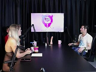 Hot Blonde Strips In Swingers House After Guest's Comment