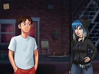 Summertime Saga 27: Erotic Game With Homemade Amateurs In Action