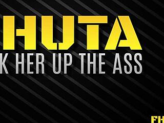 Redhead Gets Stretched By Big Black Cock Anal