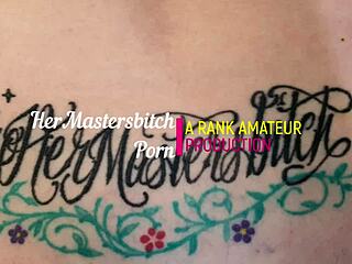 master shows off milf sub slut before using her for creampie