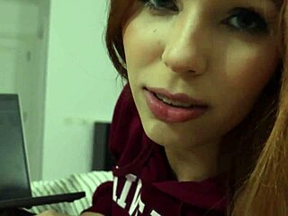 my half-sister redhead sucks my dick, will she let me fuck her?