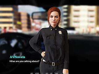 in savior 3, the curvy character with big tits wears a cute outfit.