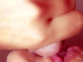 an unexpected close-up blowjob encounter unfolds in this japanese creampie tale