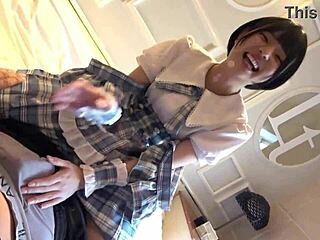 Yuka 19's Emotional Creampie Sex in Cosplay Uniform