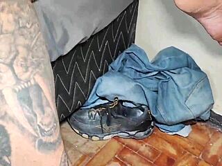 Stepfather fucks my big ass and tits after wife leaves!