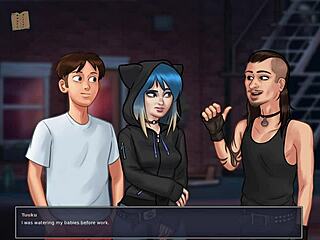 Summertime Saga 27: Erotic Game With Homemade Amateurs In Action