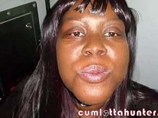 Cumlotta Hunter, are you the ultimate glory hole slut in clip IV?