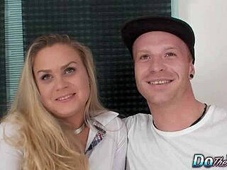 wife barra brass relaxes next to hubby in quiet moment