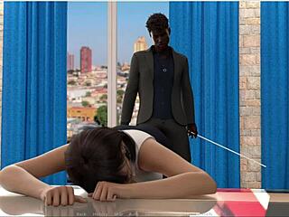 The Interview Pt 5: Desk Ass Stretching Action