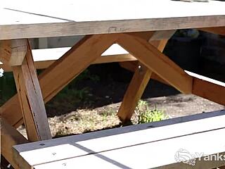 Anne Melbourne, reach that awesome outdoor orgasm now!