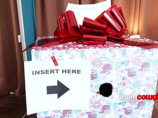 Stepmom Rides Cowgirl At Christmas