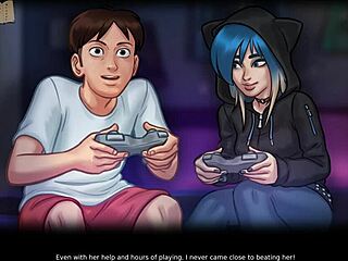 Summertime Saga 27: Erotic Game With Homemade Amateurs In Action