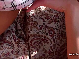 Lesbian babes dive into sexy outdoor fun. European hotties kiss and play under the sun.