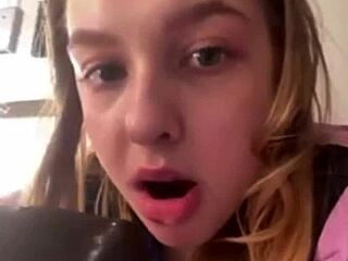 a teen 18+ masturbates in a taxi and then in the mall, reaching orgasm publicly.