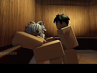 roblox elevator video with some fun interactions