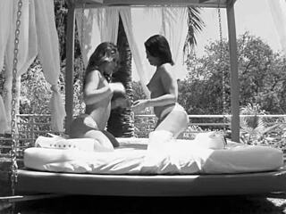 kristina rose gets her asshole creamed while casey licks the cum