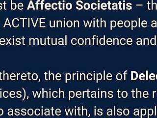 the story of the law on partnership in this narrative