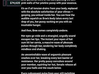 Watch Bruce transform into Bree and get bred in this x-change life adventure.