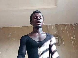 Kwameoppong65 dances with big cock heating the day