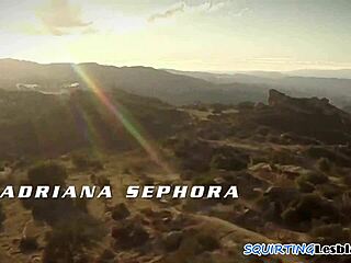 Dominant lesbian fingers tight babe to squirting.