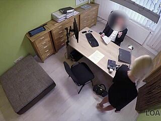 Loan4k naughty blonde trades favors for cash to buy a new Mercedes. See the full deal now!