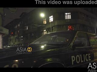 Modelmedia asia witch craves cum with su yu tang in oral pussy licking orgasm big ass stockings.