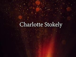 Charlotte stokely uses vibrator.