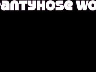 pantyhose worship 5 trailer with mature milf feet