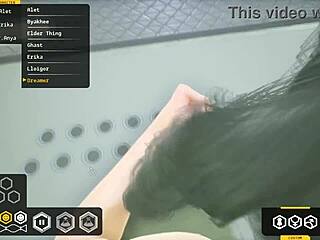 in this sex game, they start with fingering and masturbation, leading to anal and cumshot