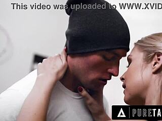 Man, Sarah Vandella motivates her star player with wild office titty fuck! 🔥💦