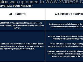 the story of the law on partnership in this narrative