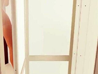 lets play elises peepshow - vr, brunette pussy voyeur fun