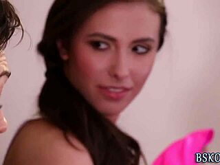 Teen pornstar in an ass rimming scene