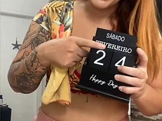 i was cleanin the house and my pussy was crackin open for flashin