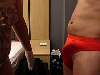 i love slapping that hard cock bulging under the tight bloomers, making him moan with joy