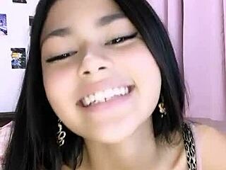 Little Latina Chats Directly On Web!