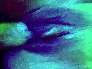 Ebony beauty stretched hard by Roger Woody