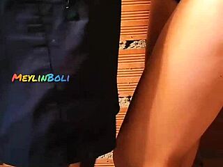 This beautiful young latina babe gets fucked by her neighbor and gives up her ass 😍