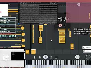 Intense PC gaming session with pussy focus.