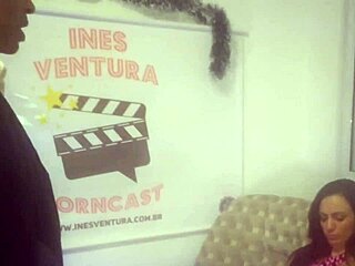 as security guard, i ended up fucking sexy latina ines ventura hard