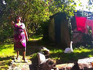 Klaudiaambergirl Solo Outdoor Masturbating With Natural Tits