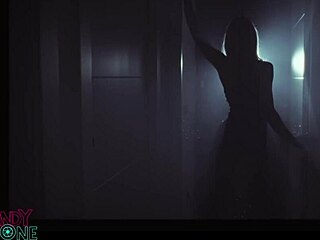 angie lynx performs a striptease dance in new production