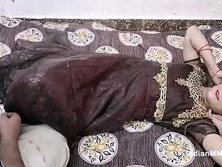 skinny indian muslim bhabhi in intense action