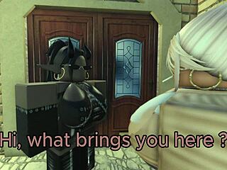 Roblox Adventure With Cookies And Four Futanari Characters In Action