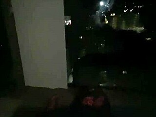 Los Angeles Balcony Fuck Caught on Camera