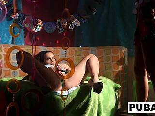 What happens when sexy Kendall Karson fucks busty Natasha Nice in a hot lesbian scene?