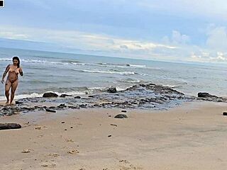 i pranked her and we ended up fucking on the busy beach, you know?