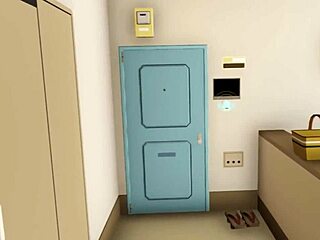 lets play elises peepshow - vr, brunette pussy voyeur fun