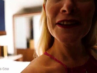 Reunited couple's hotel room meeting