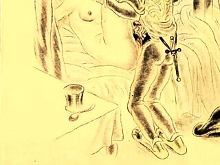 vintage drawings of erotic scenes from the past